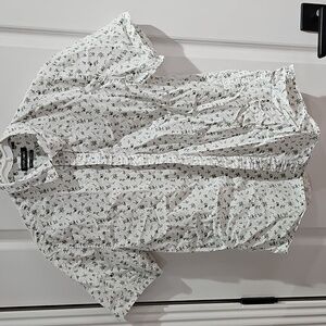 Stitch Note Medium Mens Button Down T Shirt